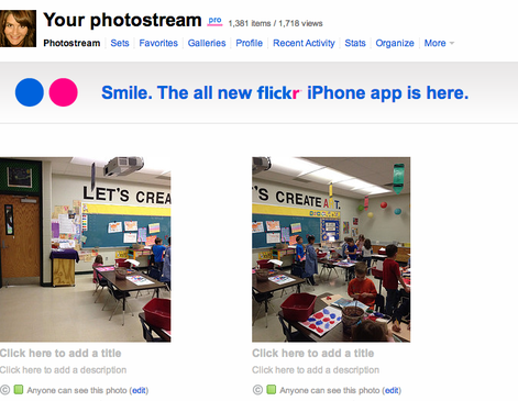 Using Flickr APPLE TV in the - THIS LITTLE CLASS MINE