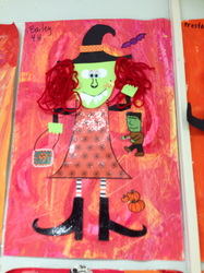 Wacky Witch Collages - THIS LITTLE CLASS OF MINE